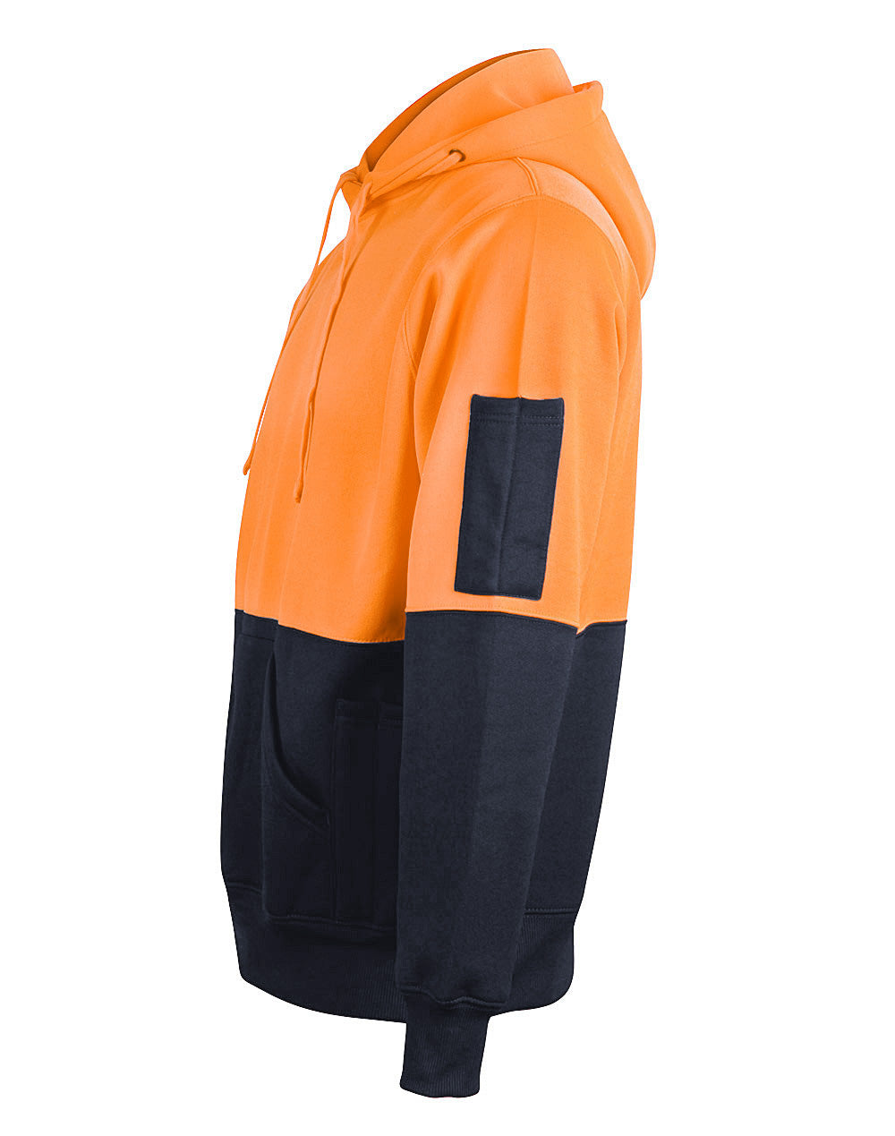 Hi Vis Two Tone Fleecy Hoodie