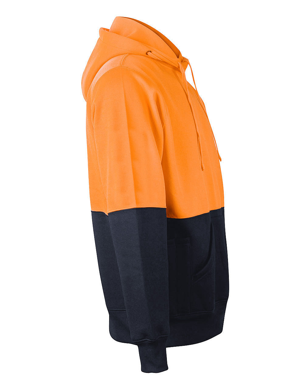 Hi Vis Two Tone Fleecy Hoodie