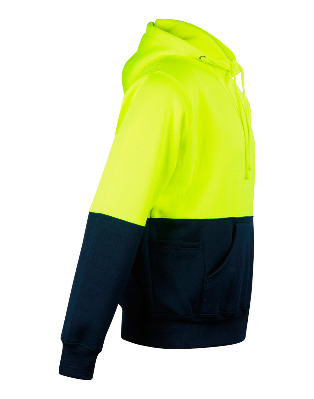Hi Vis Two Tone Fleecy Hoodie