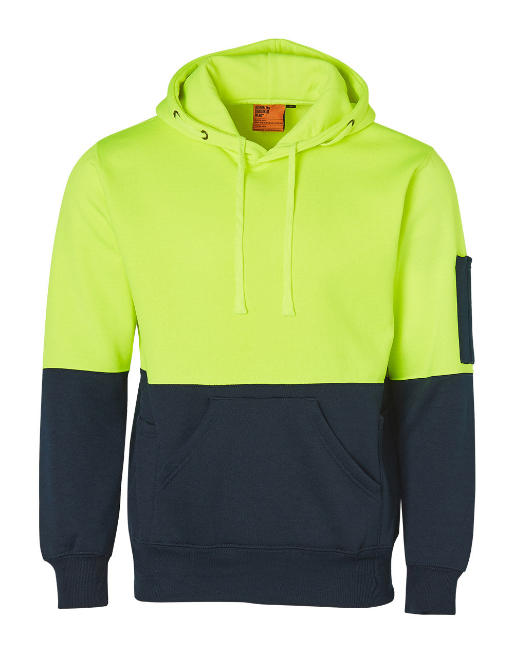 Hi Vis Two Tone Fleecy Hoodie